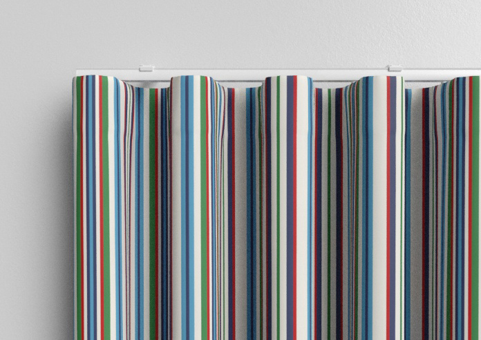 The British Stripe Co. Elizabeth, London No.1 - Made to Measure Curtains - Image 13